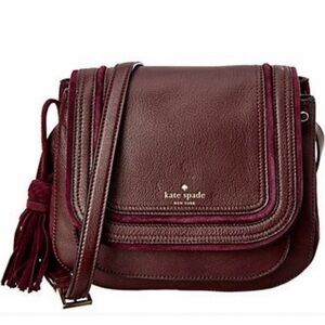 Kate Spade Rianne Pratt Street Rianne Leather & Suede Bag